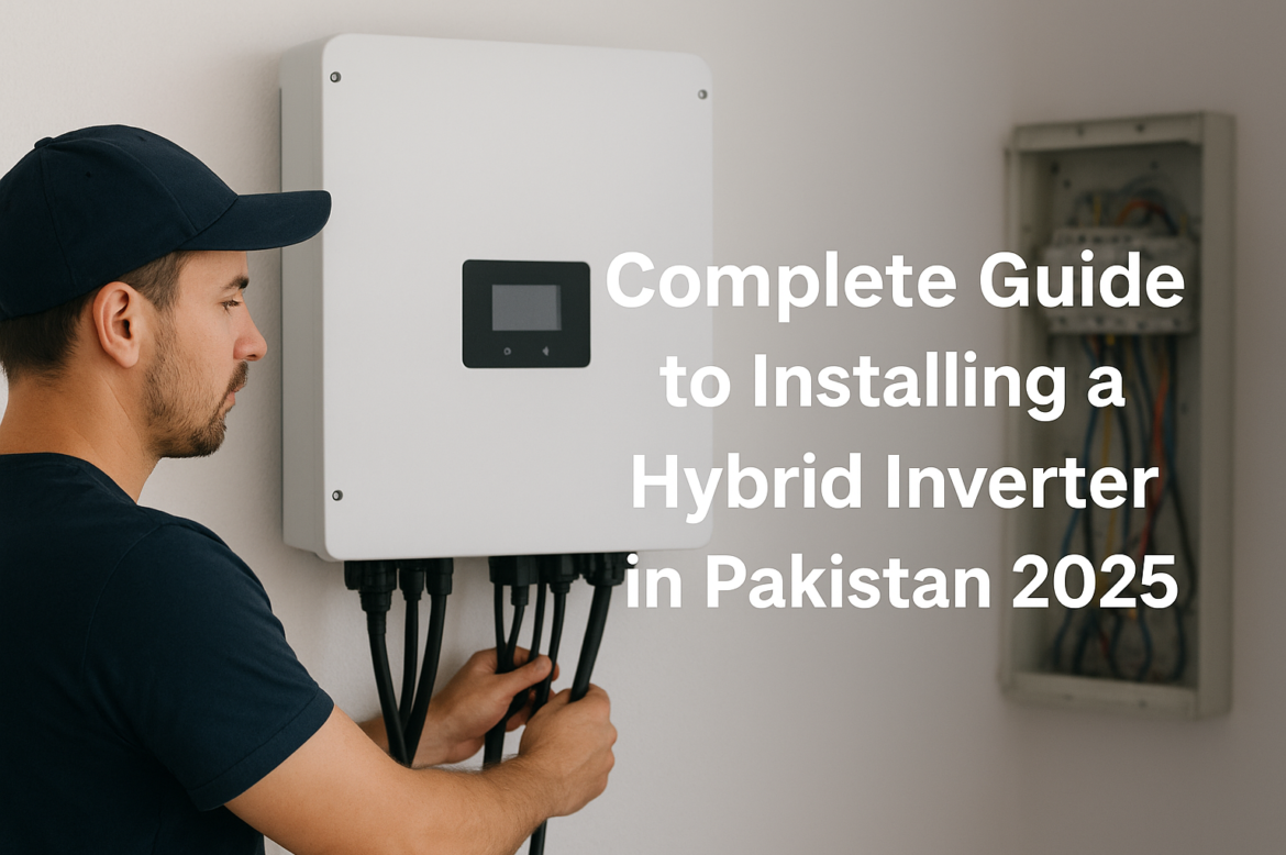 Complete Guide to Installing a Hybrid Inverter in Pakistan (2025)