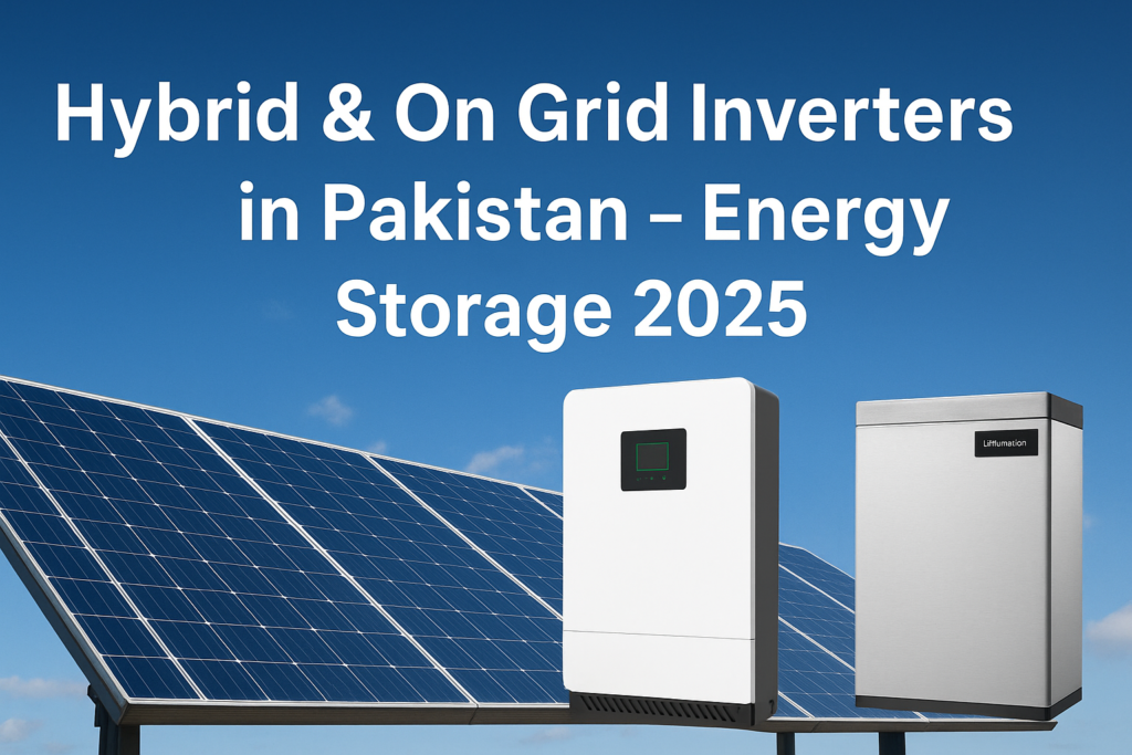 Hybrid & On Grid Inverter in Pakistan – Energy Storage 2025